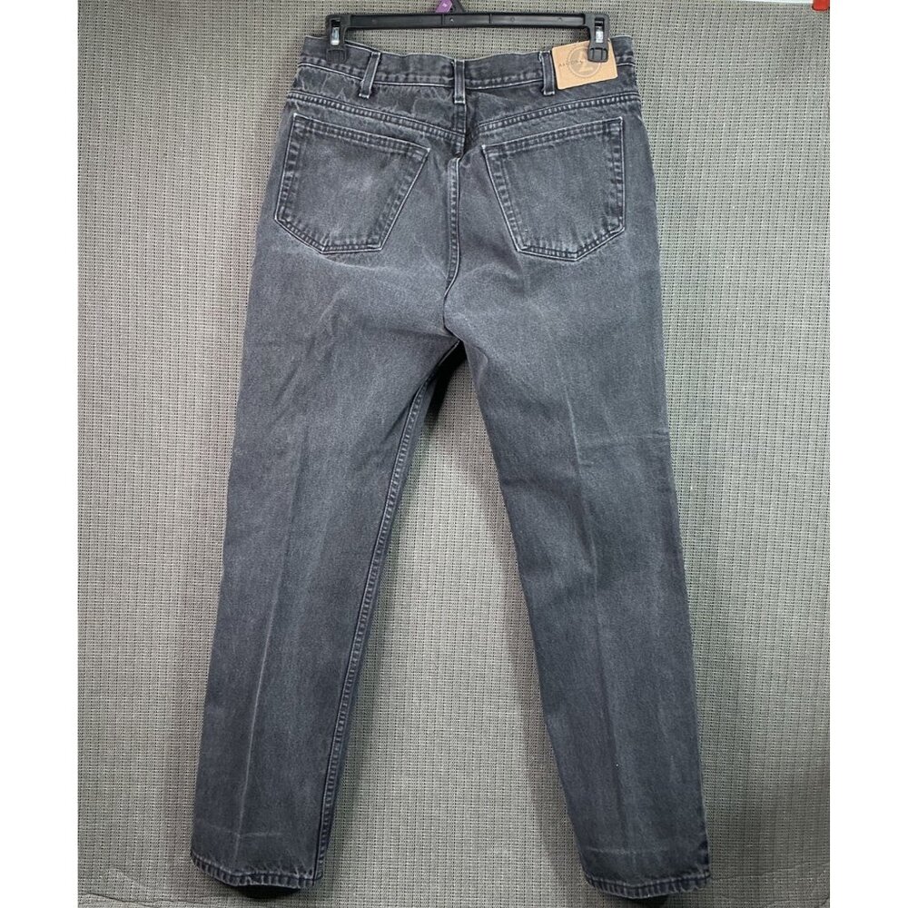 Vintage Arizona Jean Co. Mens Size 36x32 Soft Black Classic Fit Denim Jeans - Picture 2 of 10